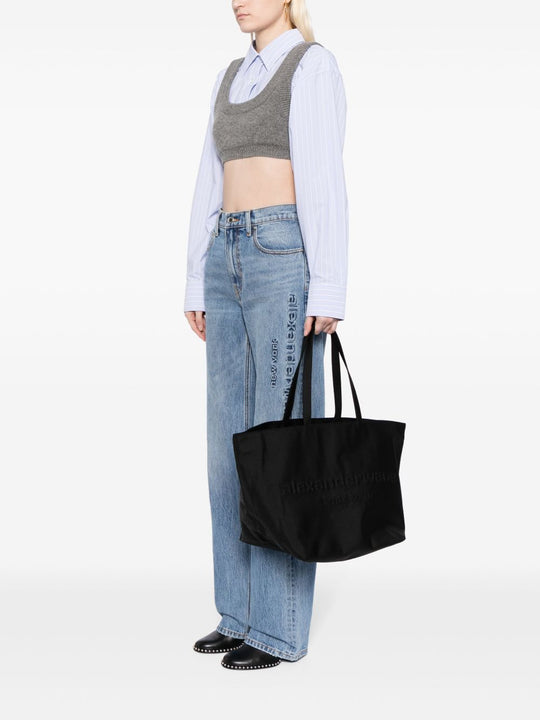 Black bag, full body view