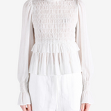 ANN DEMEULEMEESTER - Women Sasa Long Sleeve Ruffled Top