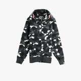A BATHING APE - Men City Camo Shark Regular Fit Full Zip Hoodie
