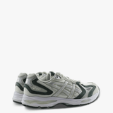 Tan shoes, side view