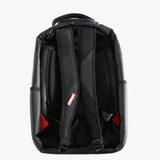 Black bag, back view