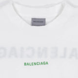 Close up of White t-shirt, showing texture of the 99% cotton/ 1% elastane fabric
