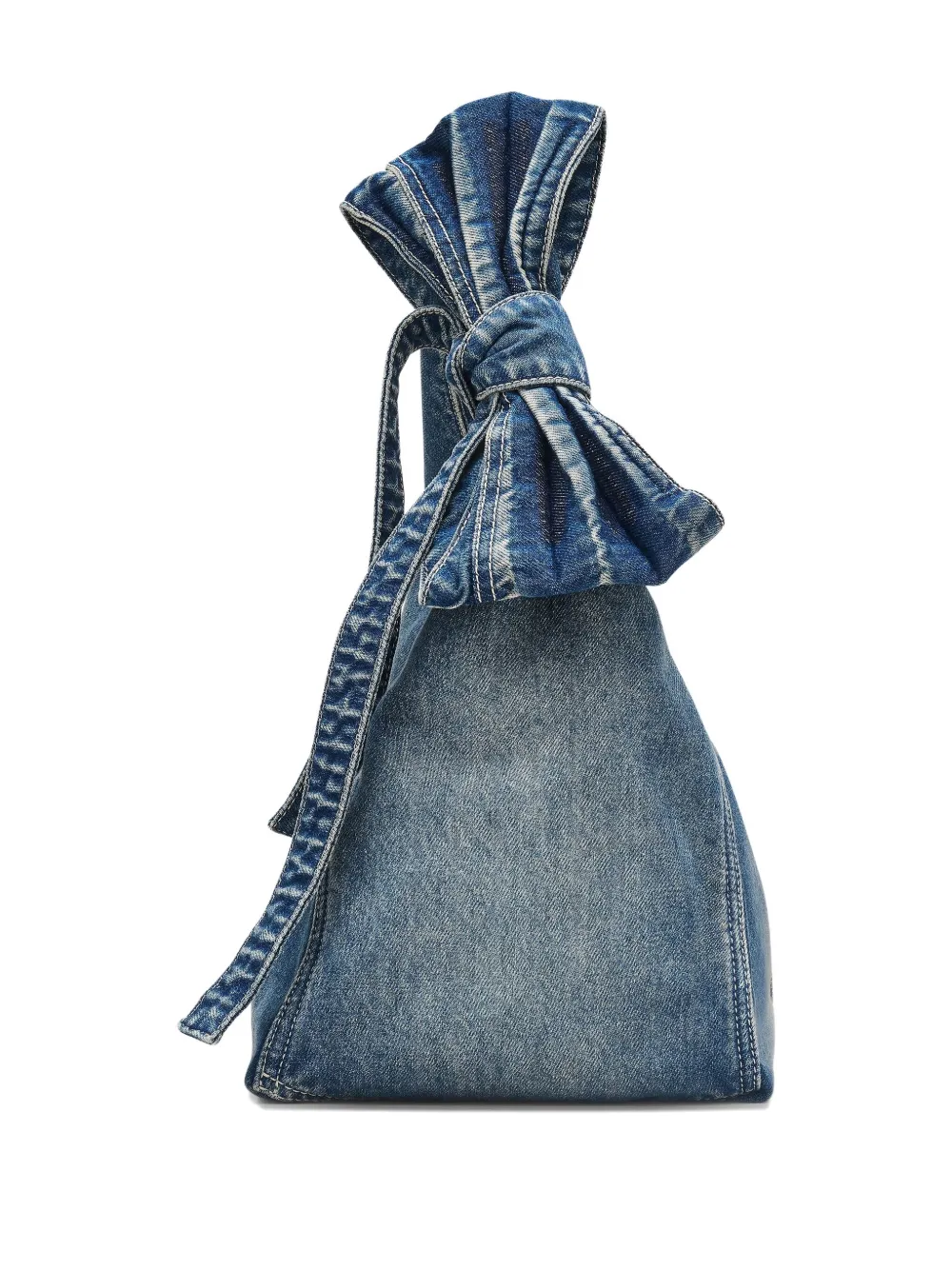 blue bags,side view 