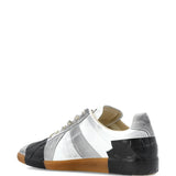 White sneakers, back view