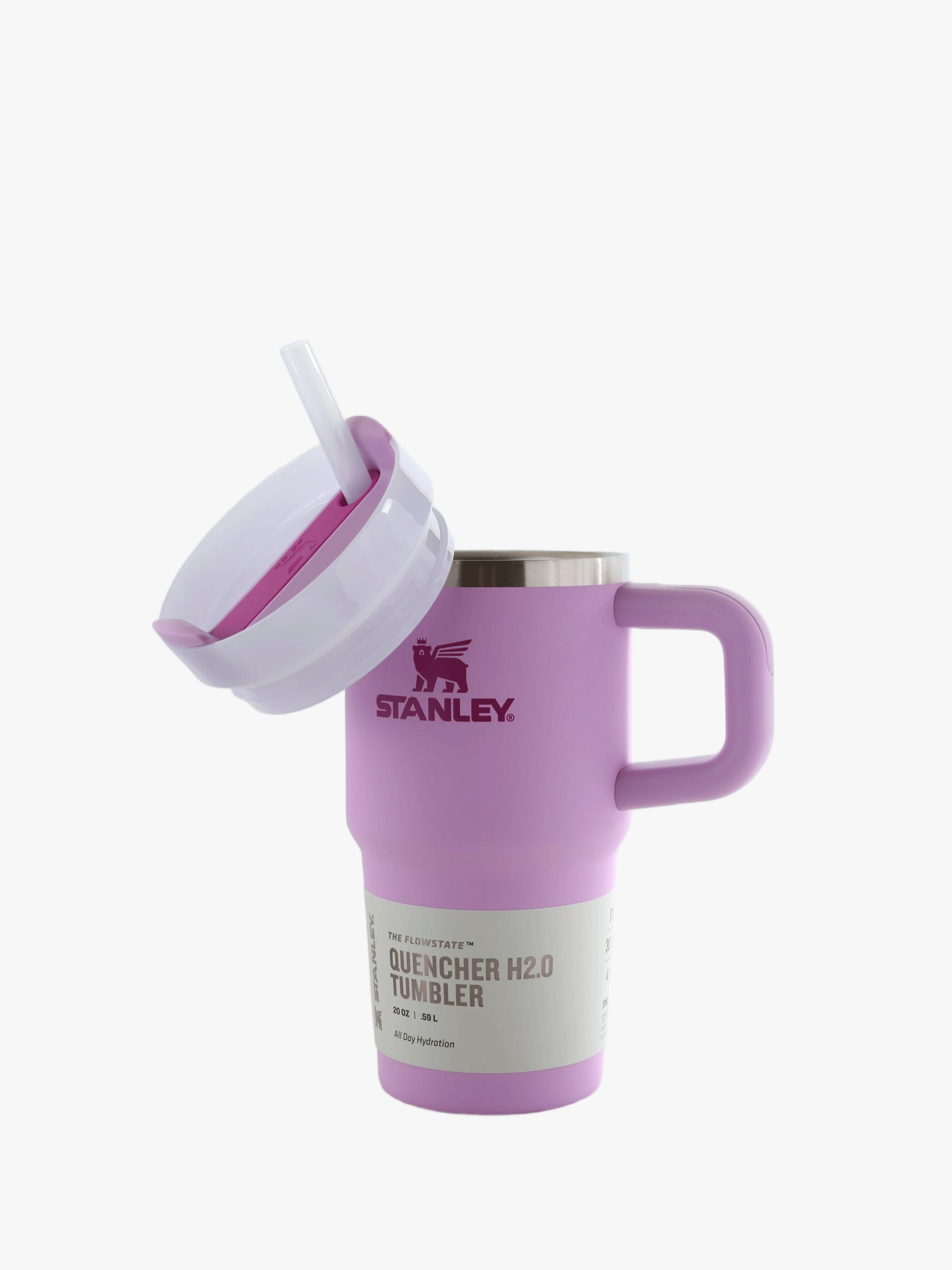 Purple product, front view