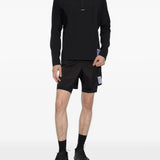 SATISFY - Men Fuzzfleece Octa Half Zip Long Tee