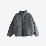 Grey jackets-coats, front view