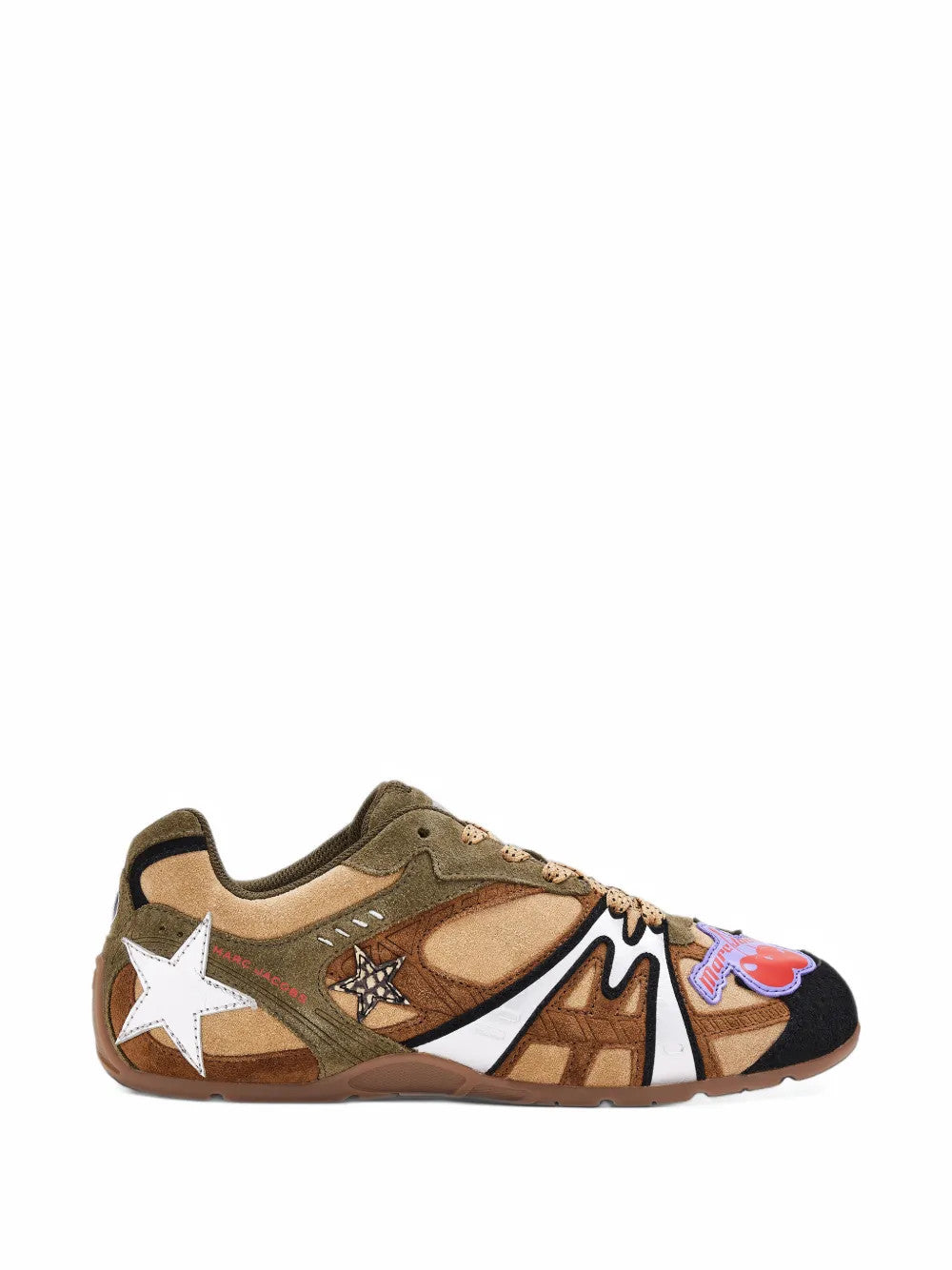 Brown shoes, front view