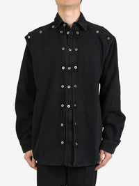 Y/PROJECT - Men Evergreen Snap Off Denim Shirt