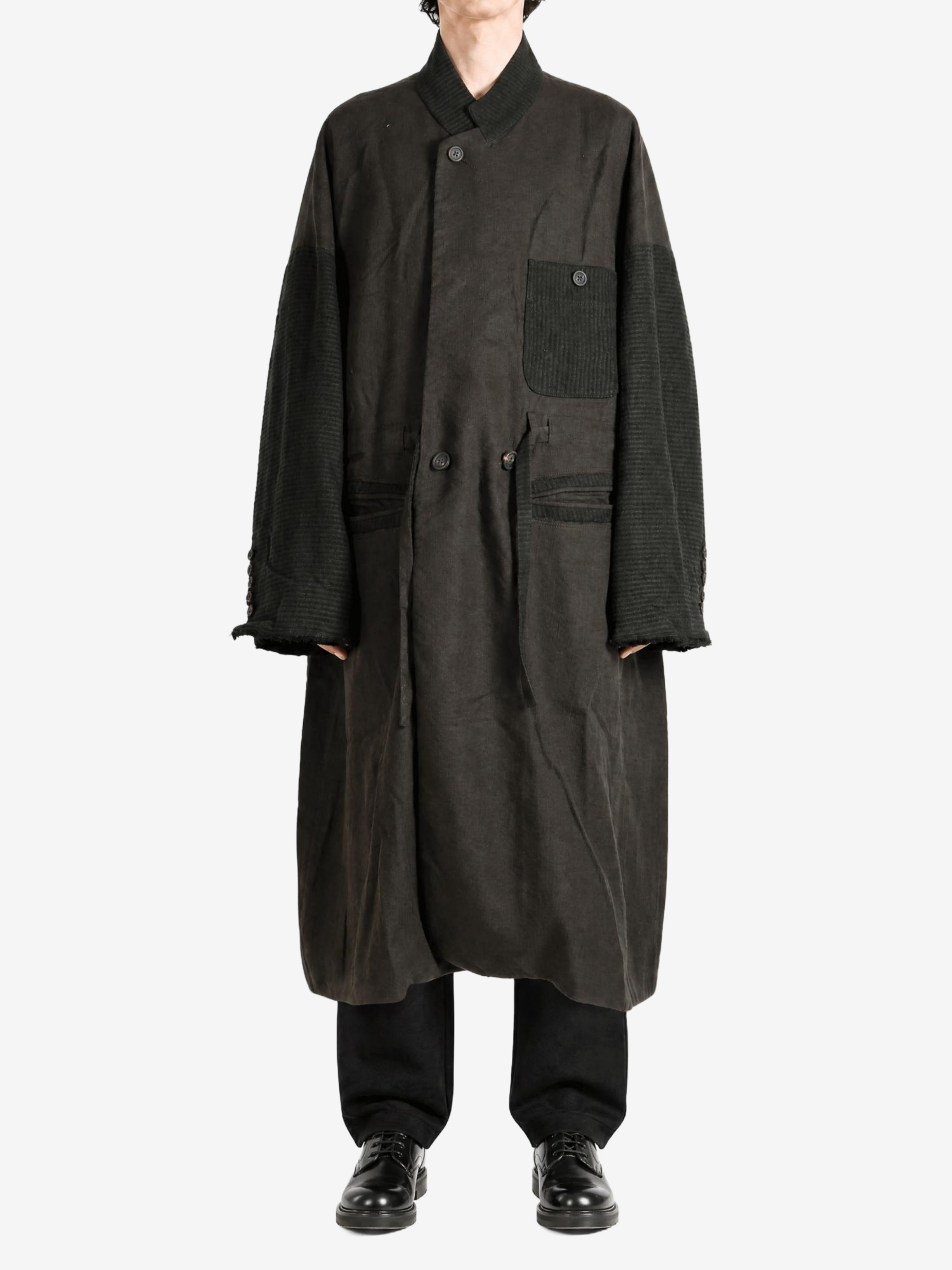 Black jacket, front view