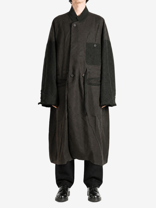 Black jacket, front view