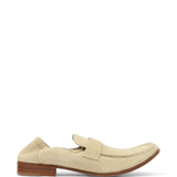 tan loafers-mules,front view