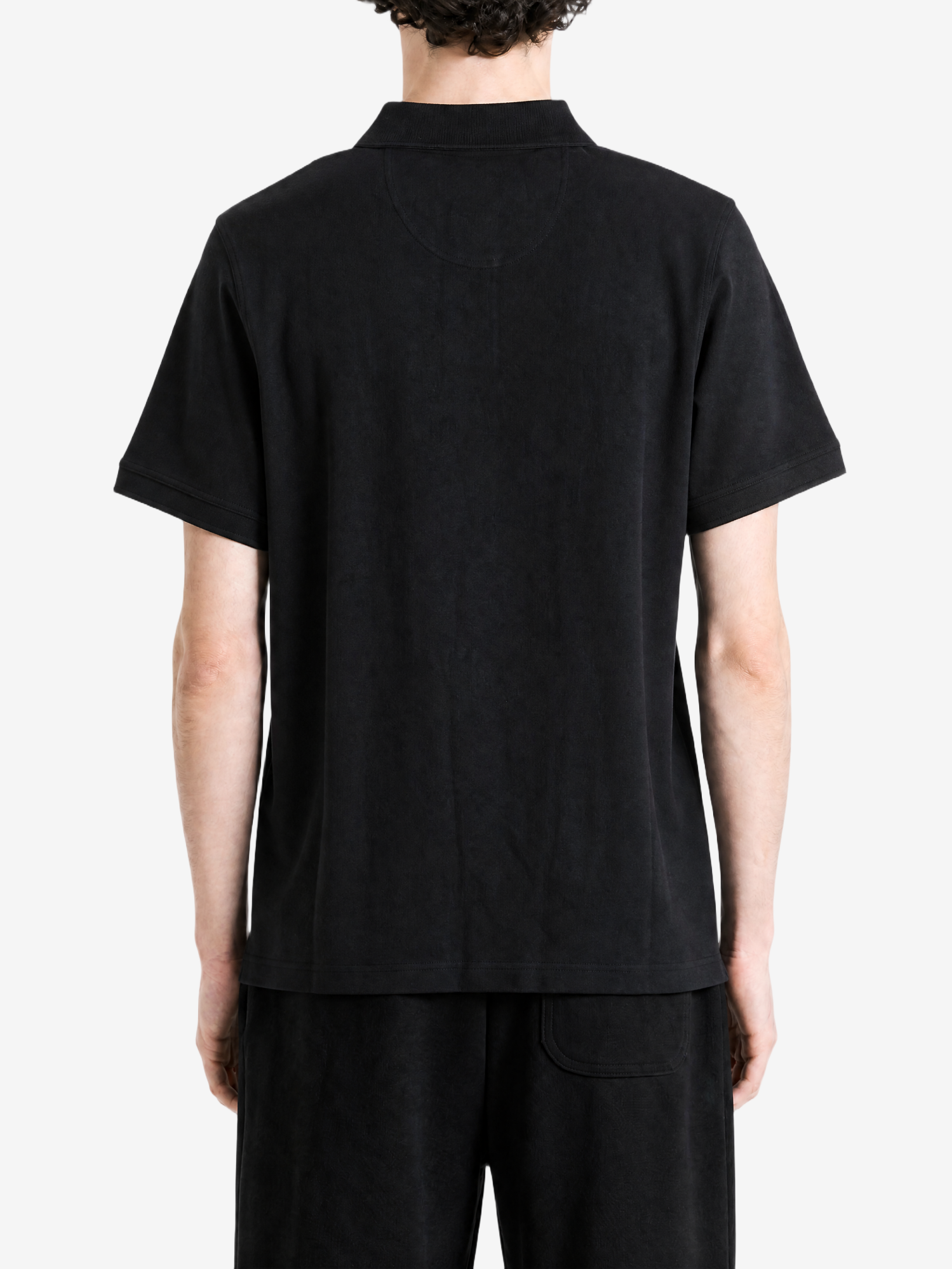 Black top, full body view