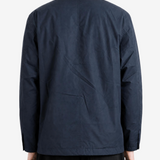 Navy knitwear, full body view