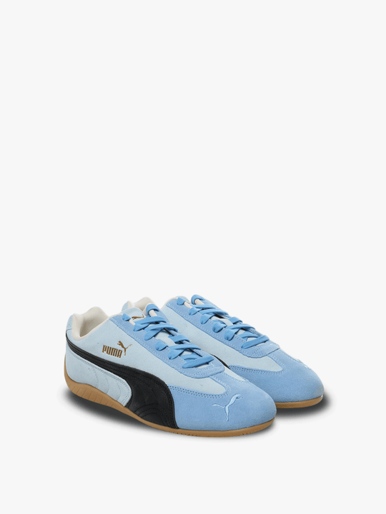 Light blue and black sneaker,side view