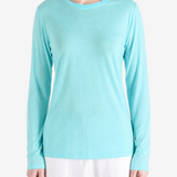 Green t-shirt, full body view