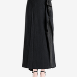 Black skirt, front view