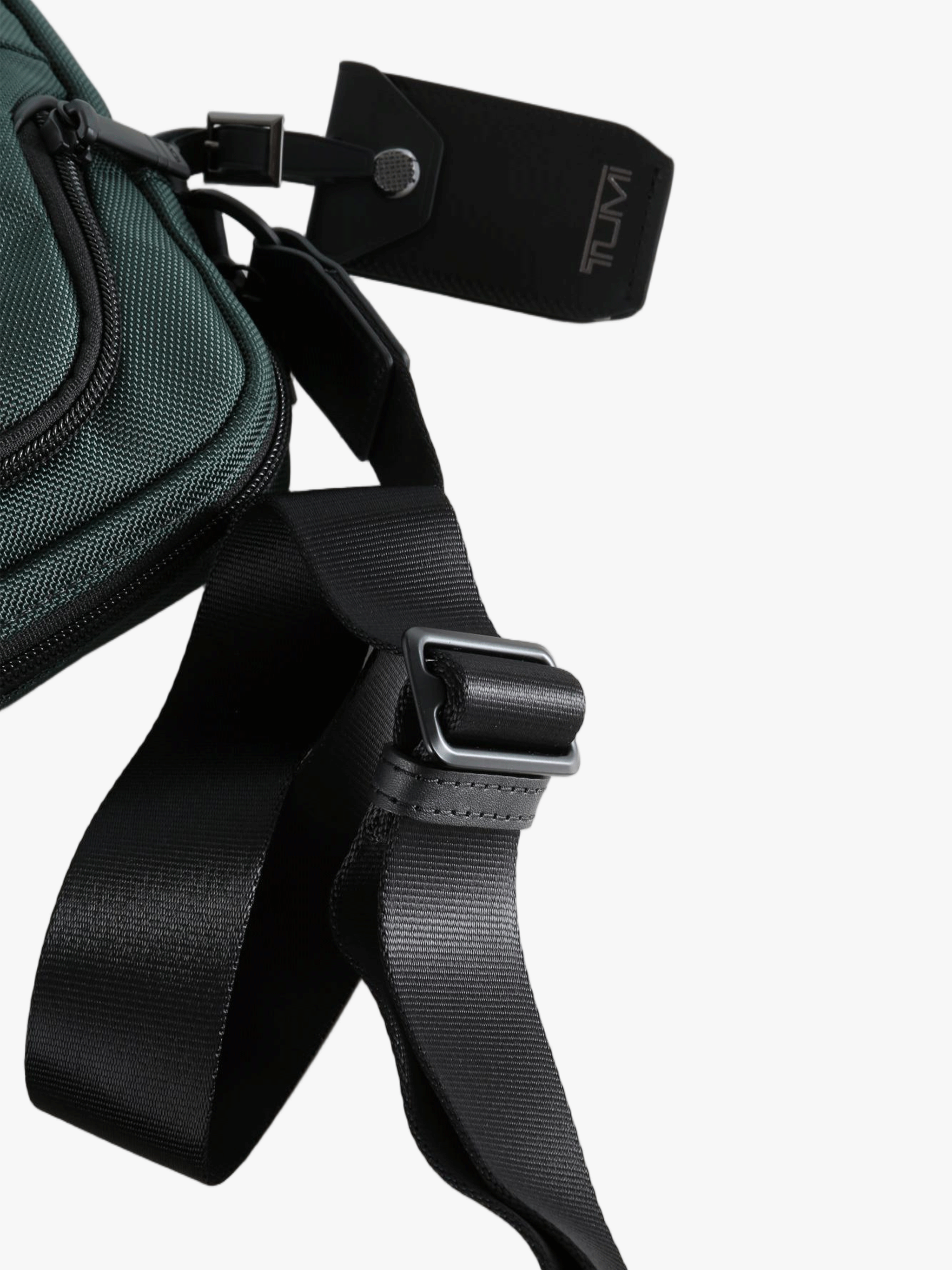 Green bag, front view
