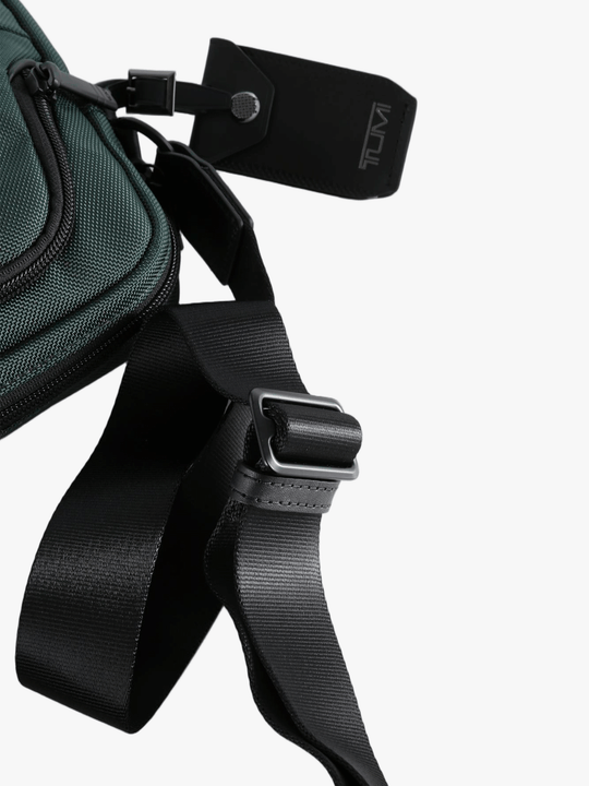 Green bag, front view