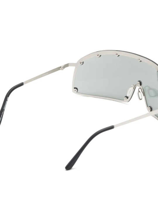 Grey eyewear, back view