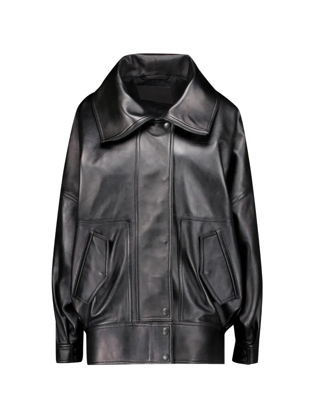 Black jacket, front view