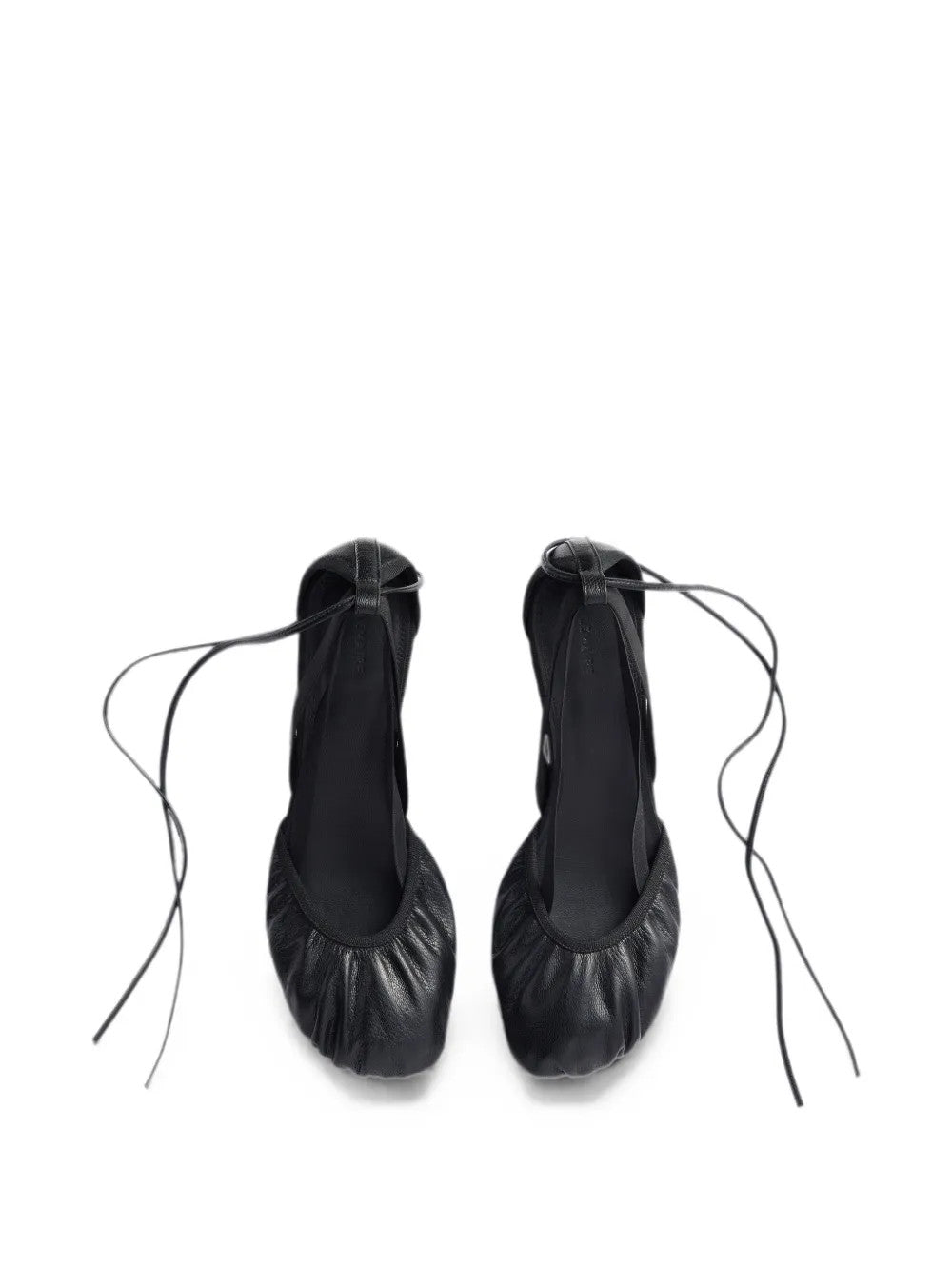 Black shoes, front view