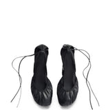 Black shoes, front view