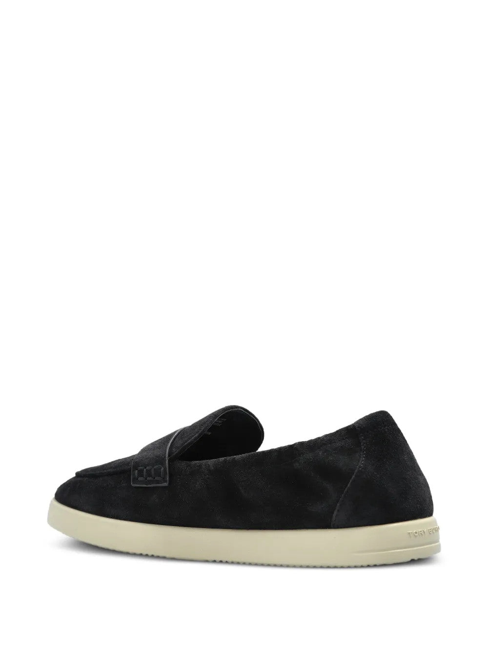 Blue shoes, side view