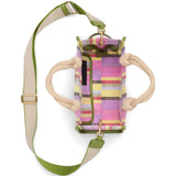 Purple bag, front view