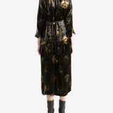 Brown dresses, full body view