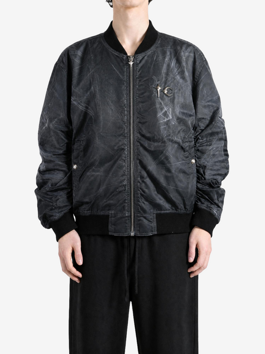 Black jacket, full body view