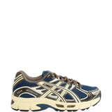 Navy shoes, front view