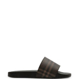 Brown shoes, side view