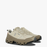 Tan shoes, front view
