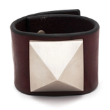 Red bracelet, front view