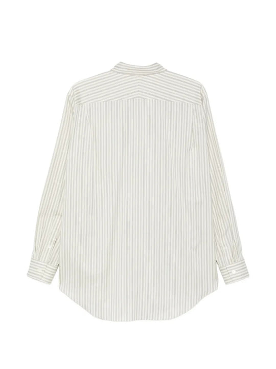White shirt, back view