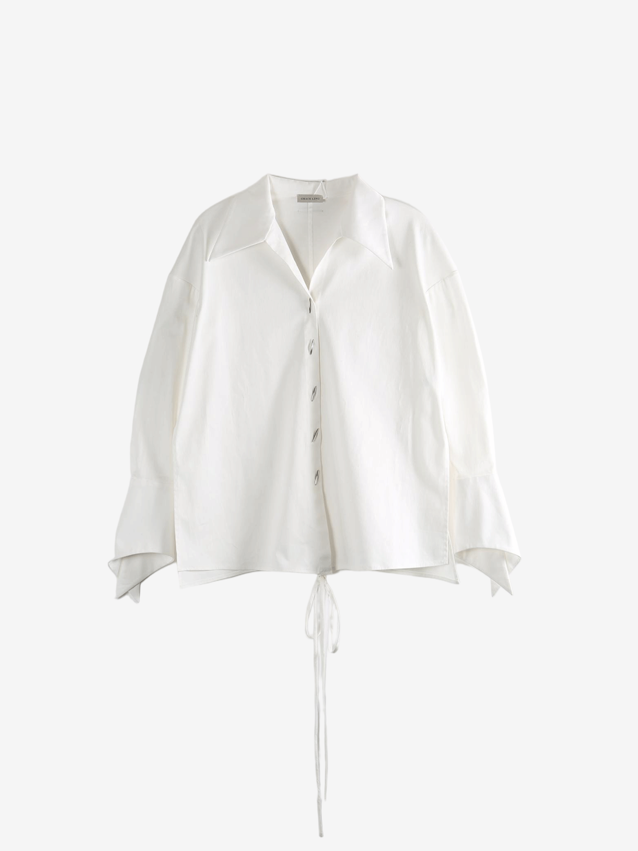 White shirt, front view