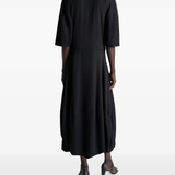 Black dress, full body view