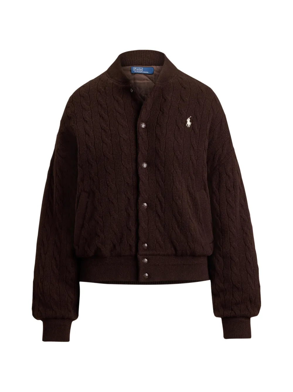 Brown jacket, front view