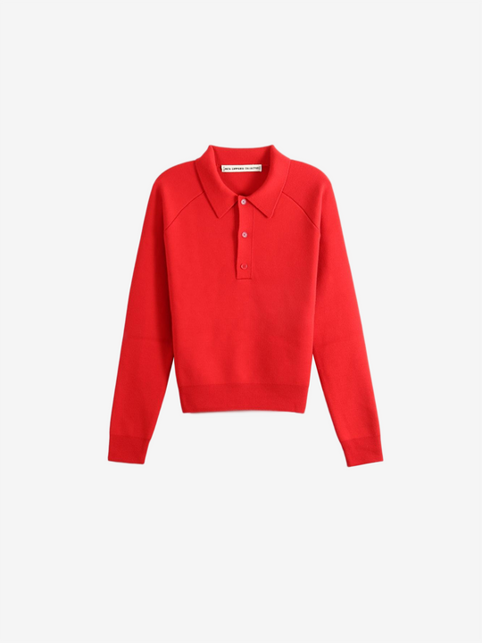 Red shirt, front view