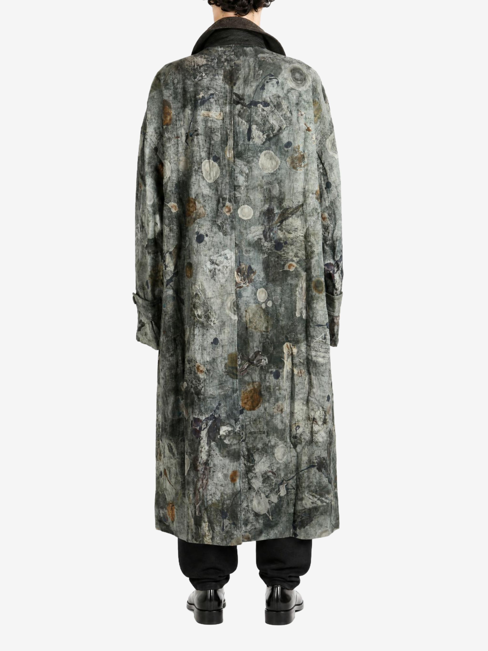 Green jacket, front view