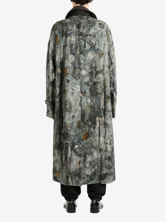 Green jacket, front view