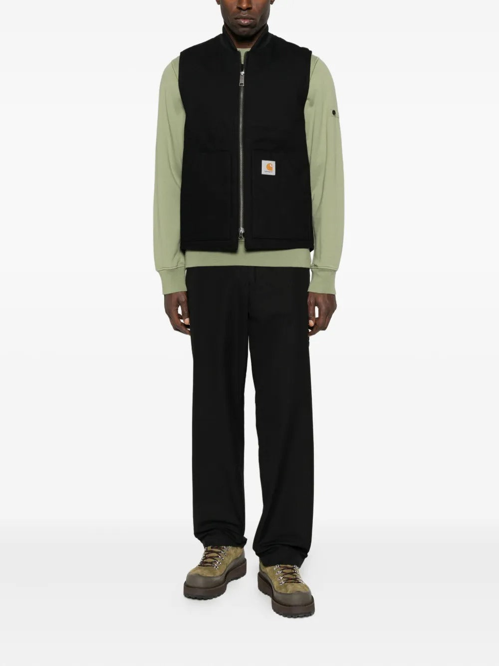 Black jackets, full body view