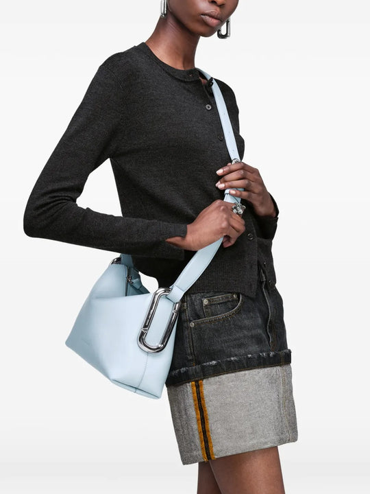 Blue bag, front view