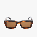 Brown eyewear, front view