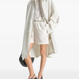 White coat, full body view