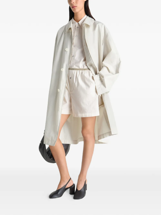 White coat, full body view