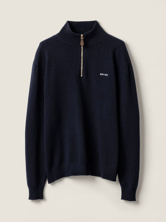 Brown sweater , front view