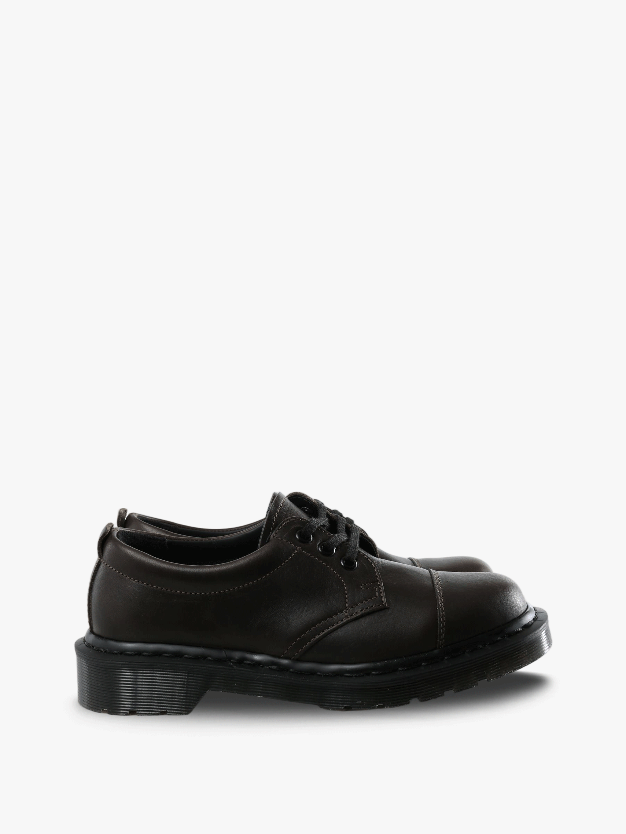 Black shoes, side view