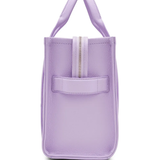 Purple bag, side view